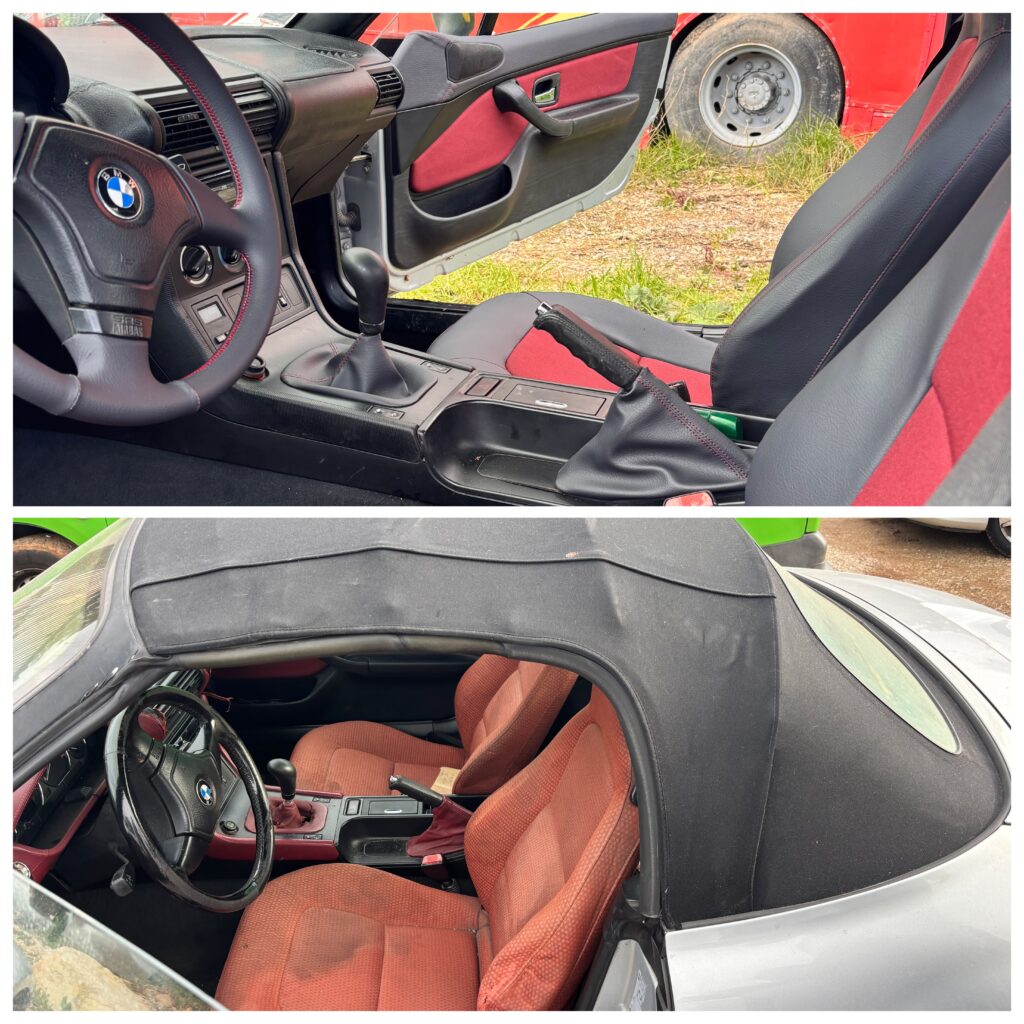 BMW Z3 avant /après